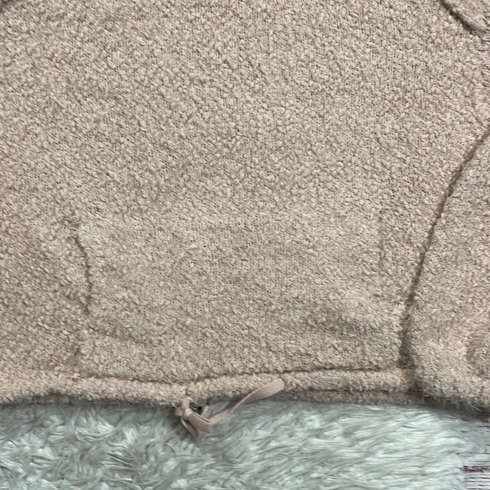 Young Fabulous & Broke Lorena Eyelash Pale Pink Oversized Sweater